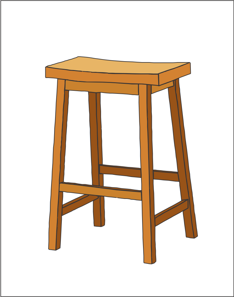 Classic cafe chair