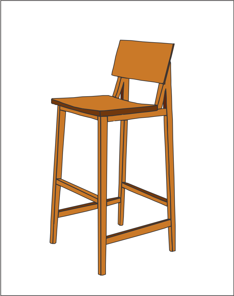 Bar Stool Vector