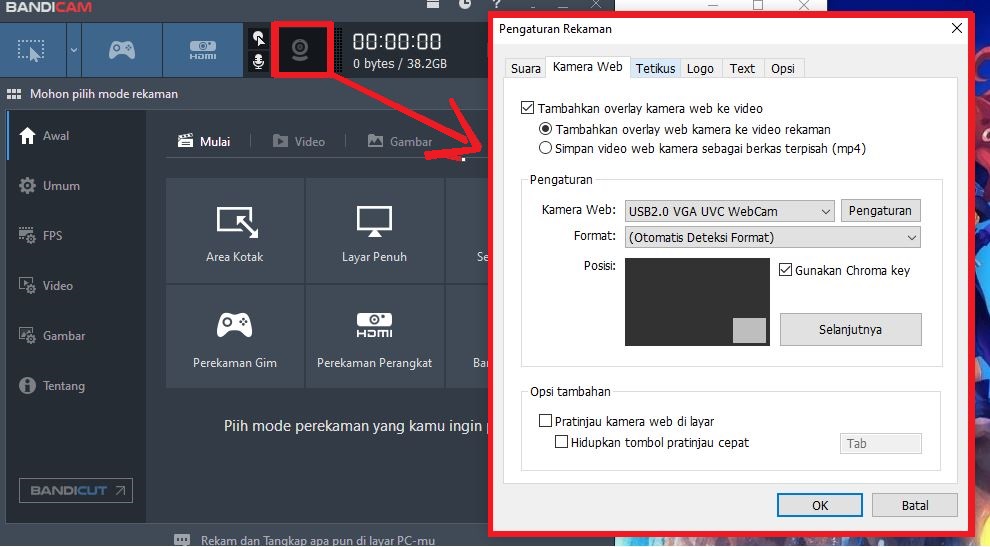 Method 2: Recording the Screen by Showing the Face