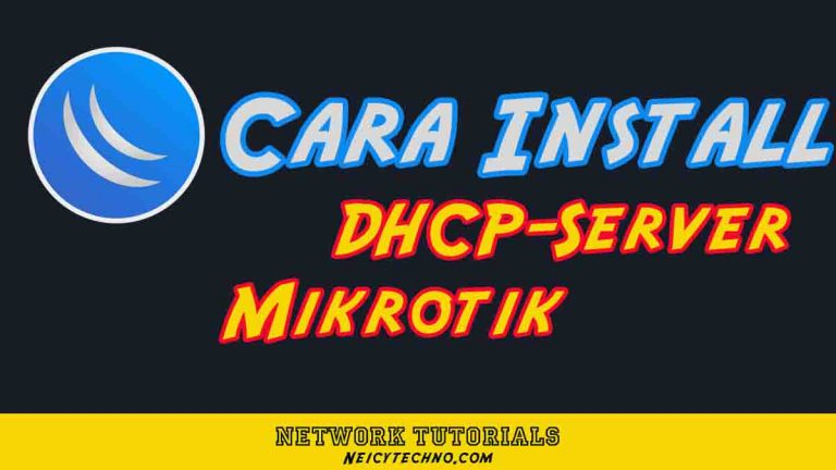 cara install dhcp server mikrotik