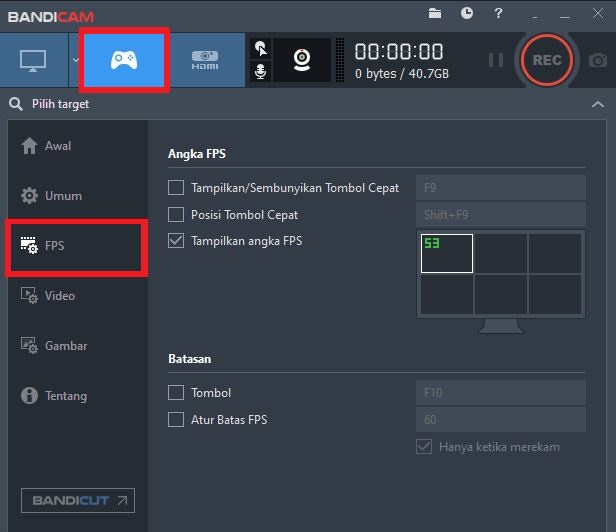 Recording Screen With FPS To Play Games