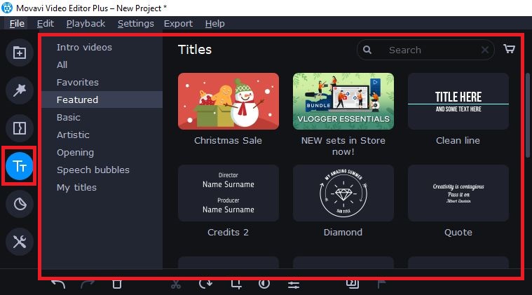 How to Add Posts / Titles in Movavi Video Editor Plus