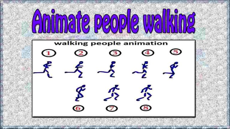 Tutorial on making walking people animation in Adobe Animate CC