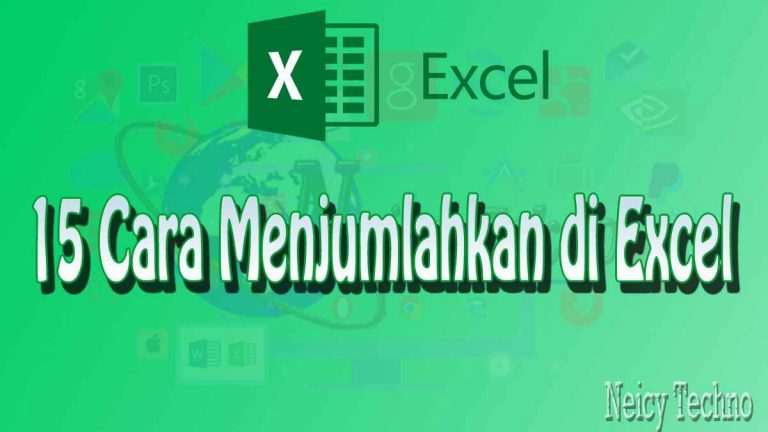 Cara Menjumlahkan di Excel