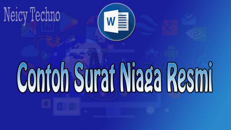 4 Contoh Surat Niaga Perusahaan Resmi