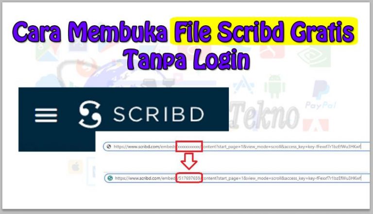 Cara Membuka File Scribd Gratis Tanpa Login, Upload dan Bayar