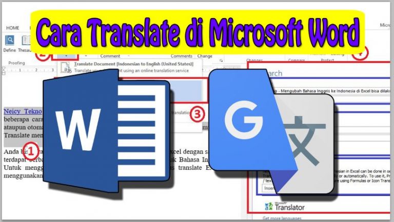Cara Translate Bahasa Indonesia ke Inggris di Microsoft Word