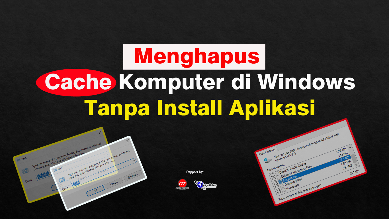 Cara Menghapus Cache Komputer di Windows 10