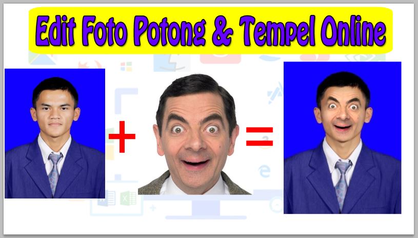 Edit Foto Potong Tempel Online