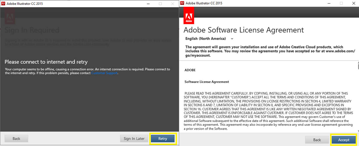 Langkah ketiga Menginstall Adobe Illustrator
