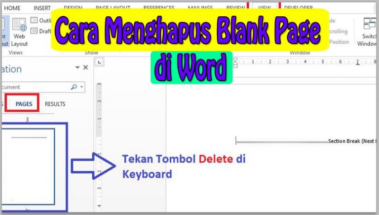 Change text alignment Displays more block tools ▲ Cara Menghapus Blank Page di Word yang Tidak Bisa Dihapus