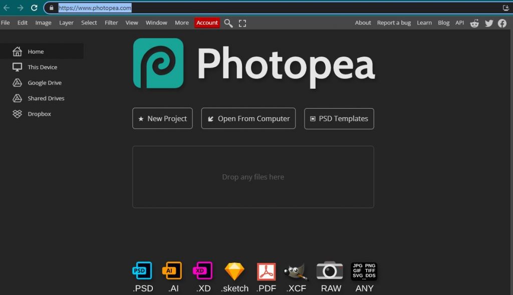 Bagaimana cara menggunakan Photopea Online??