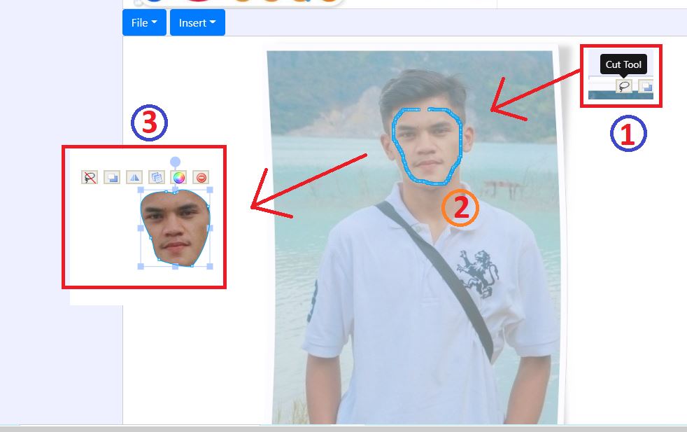 Cara Potong Wajah di Foto Secara Online