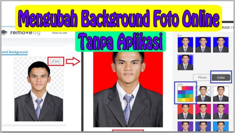 Cara Mengubah Background Foto Online Tanpa Aplikasi