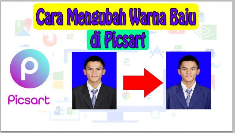 Cara Mengubah Warna Baju di Picsart