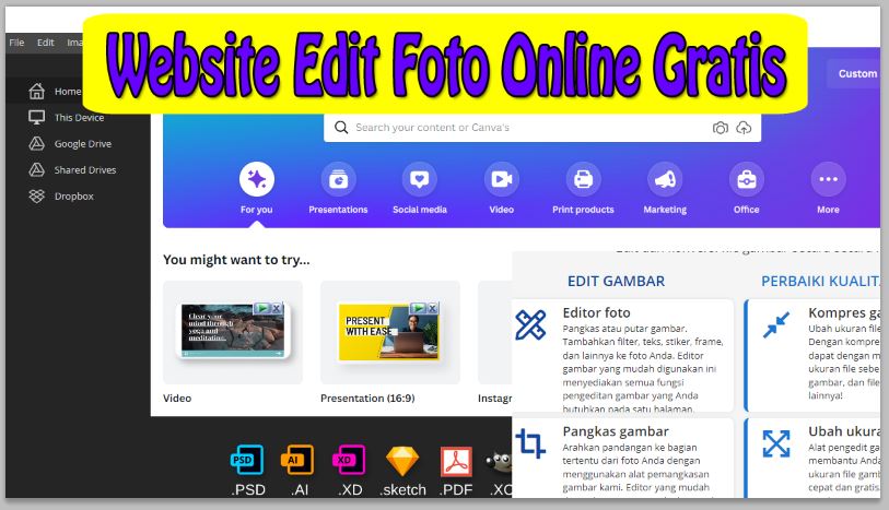 Website Edit Foto Online Gratis Terbaik dan Terpopuler