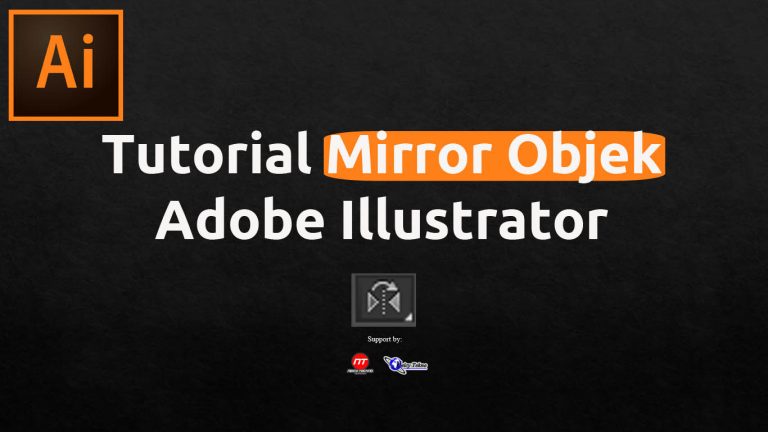 Cermin Objek Di Adobe Illustrator