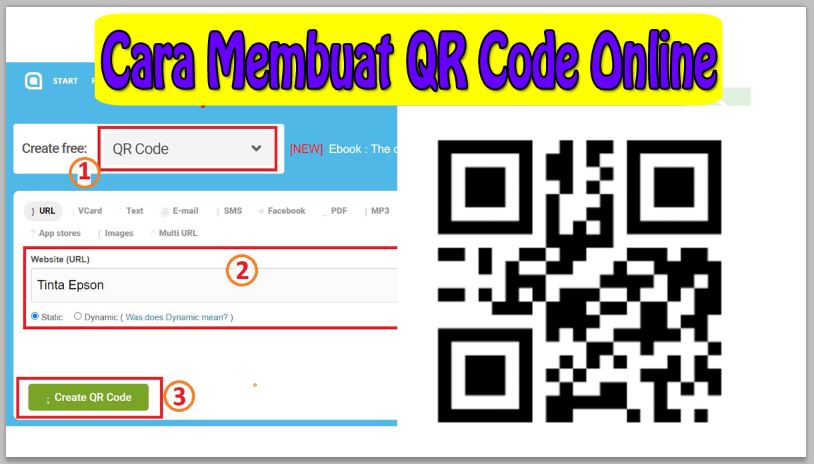 Cara Membuat QR Code Online Gratis