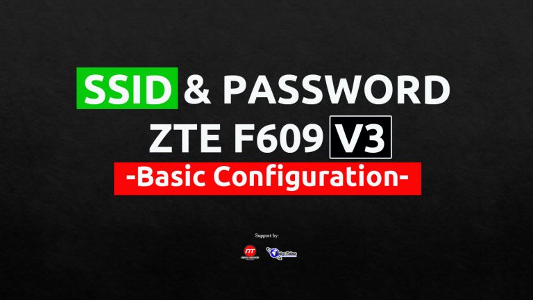 SSID & PASSWORD SETTING