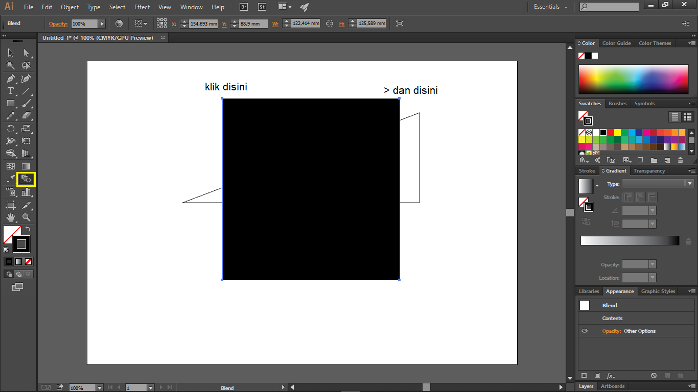 Tutorial Membuat Logo Jaringan HP Di Adobe Blend Tool