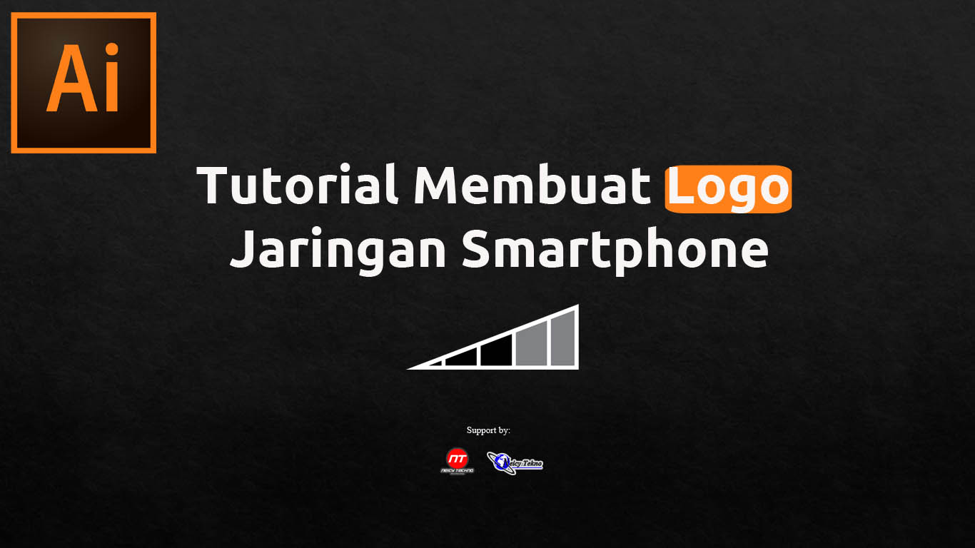 Tutorial Membuat Logo Sinyal HP