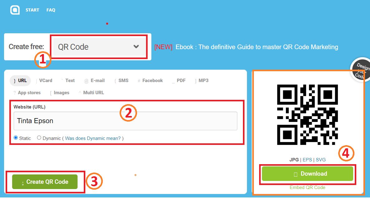 Cara Mudah Membuat QR Code Secara Online Gratis