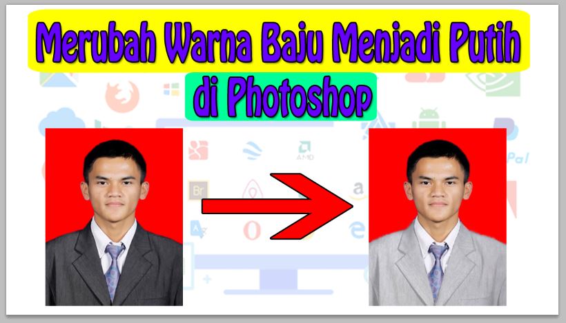 Cara Merubah Warna Baju Menjadi Putih di Photoshop