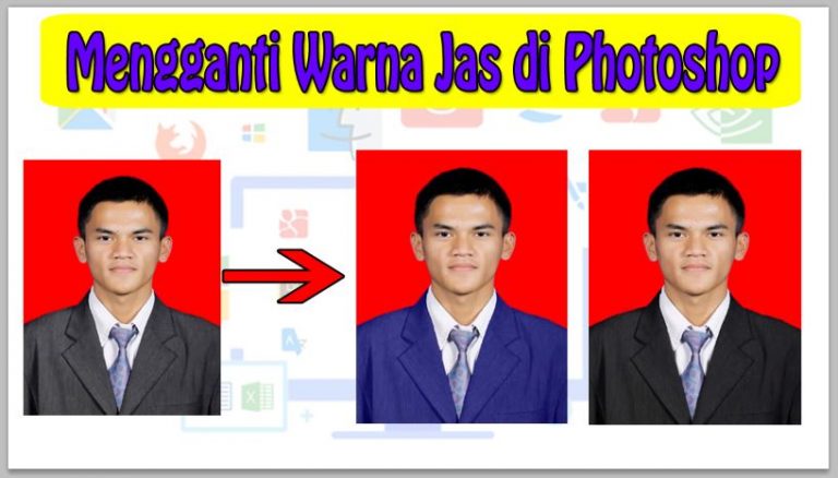 Cara Mengganti Warna Jas di Photoshop