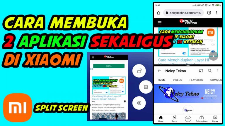 Cara Membuka 2 Aplikasi Sekaligus di Xiaomi