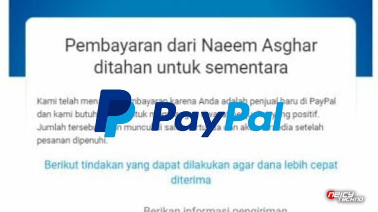 Dana Ditahan Paypal?