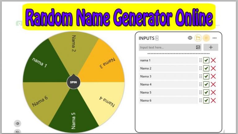 Random Name Generator Online