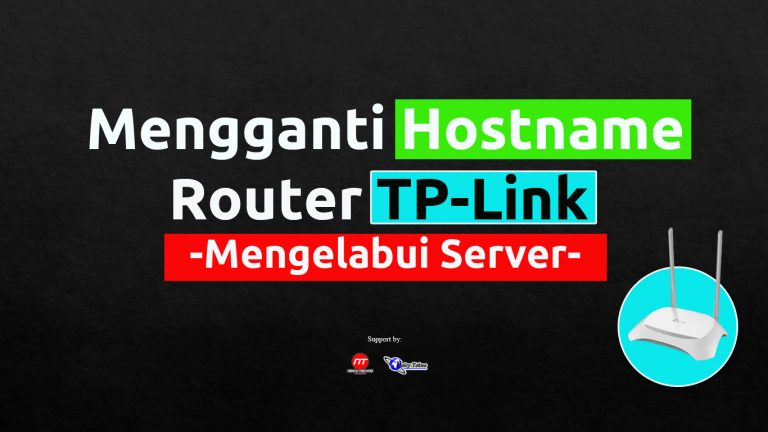Mengganti Hostname Tplink