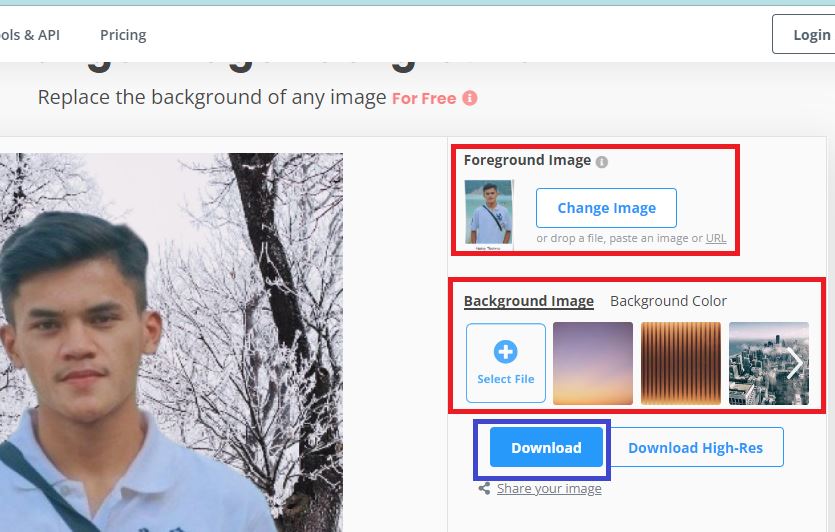 Cara Mengubah Latar Belakang Foto Secara Online