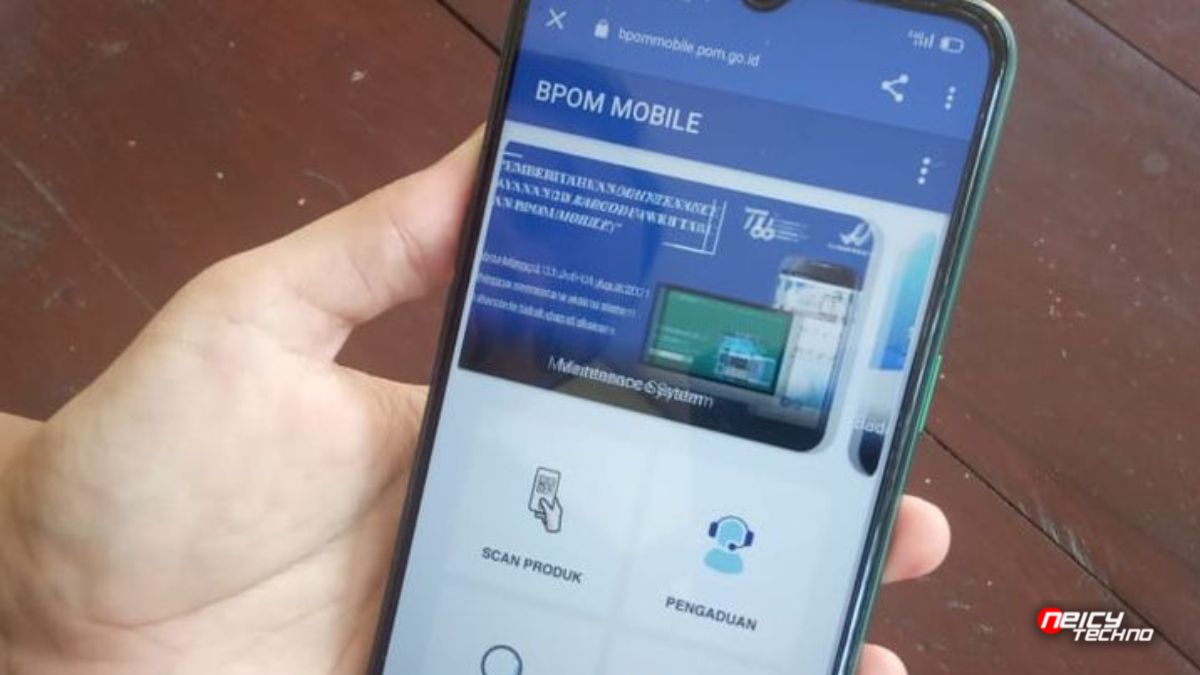 Aplikasi Scan Barcode BPOM Mobile