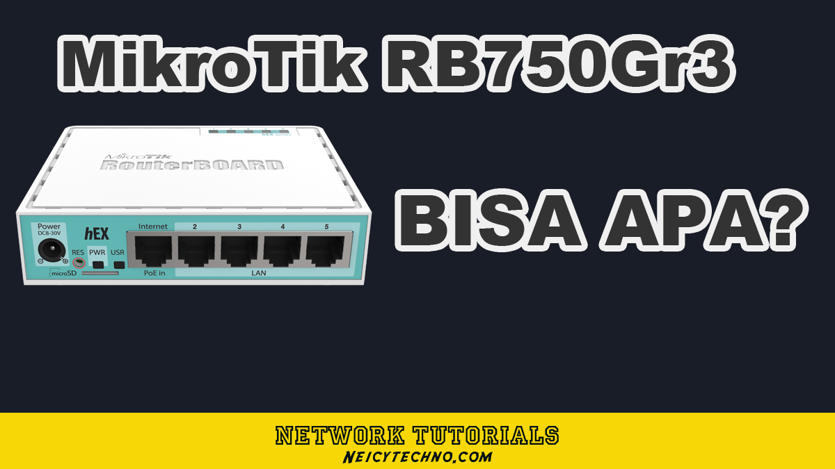 Review MikroTik RB750Gr3