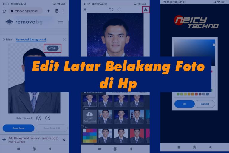 Cara Mengedit Latar Belakang Foto di Hp