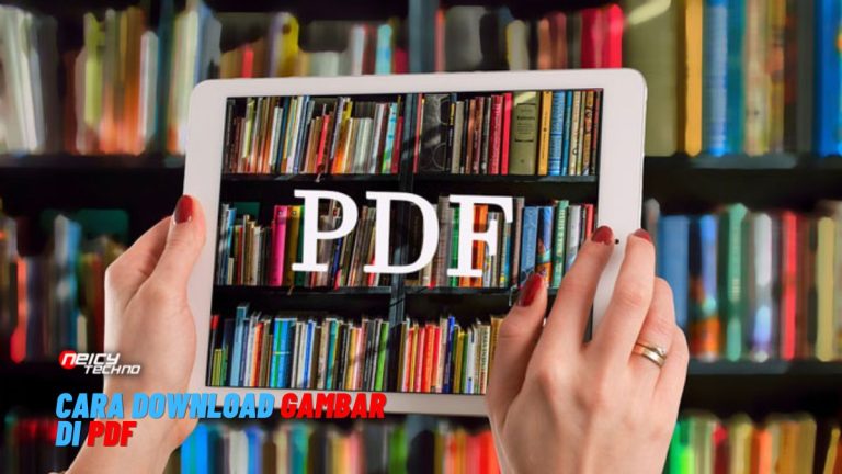 Cara Download Gambar di PDF