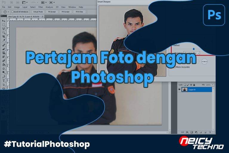 Mempertajam Foto Dengan Photoshop (Sharpen)
