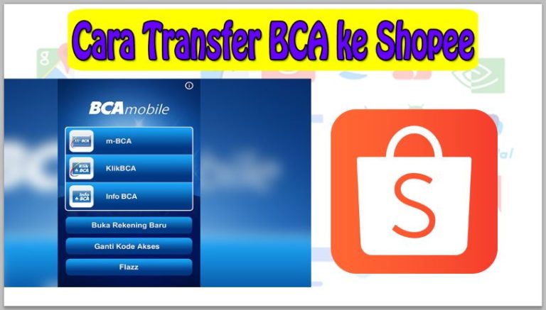 Cara Transfer BCA ke Shopee