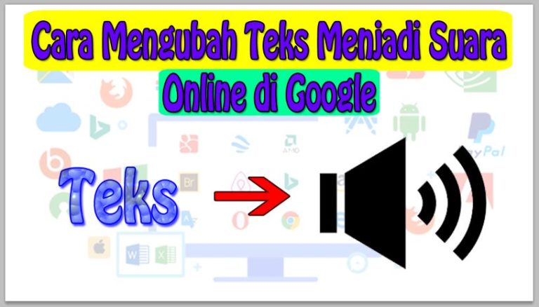 Cara Mengubah Teks Menjadi Suara Online di Google