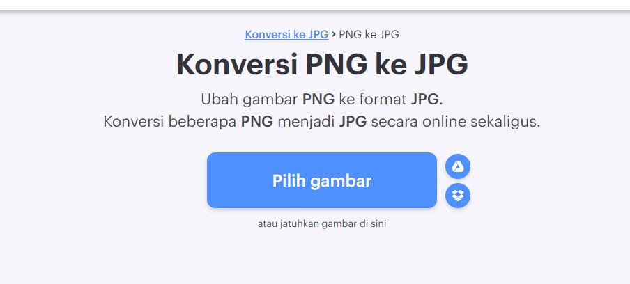 PNG ke JPG Gratis Online