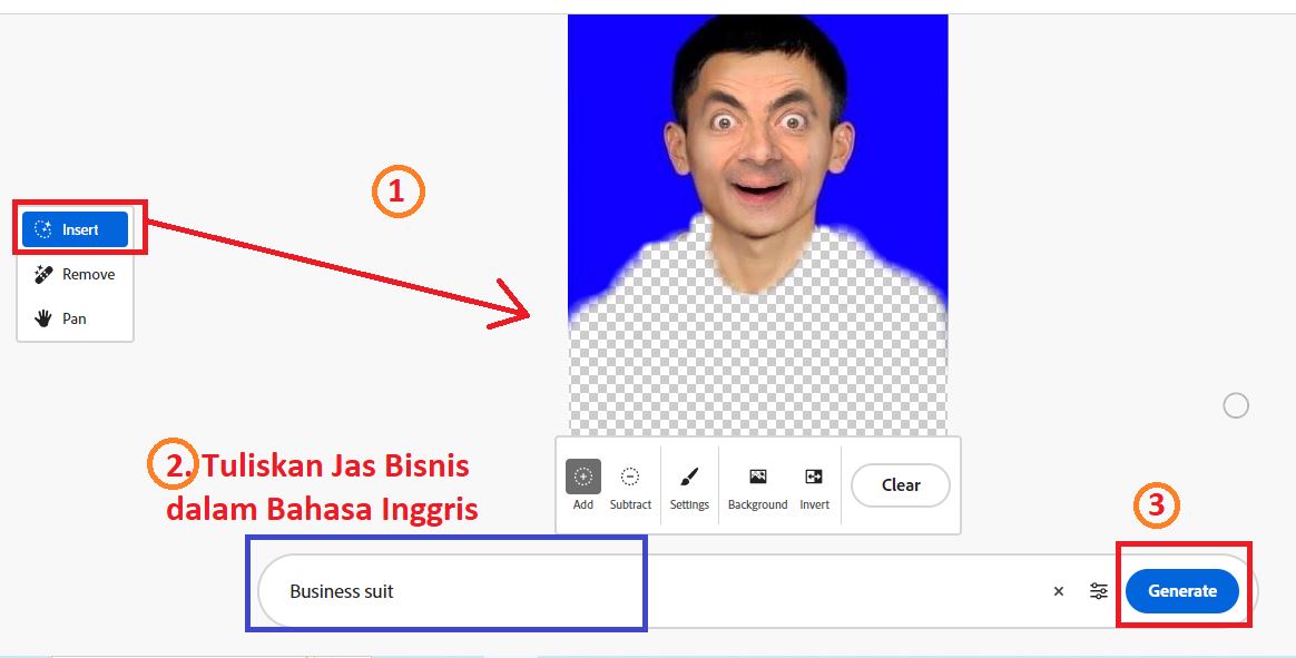 Cara Mengganti Baju Menjadi Jas di Foto Online Gratis Tanpa Aplikasi
