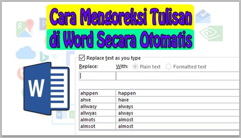 Cara Mengoreksi Tulisan di Word Secara Otomatis