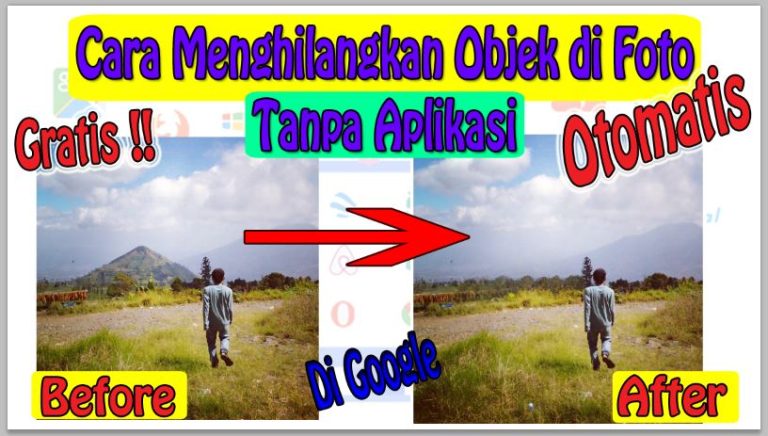 Cara Menghilangkan Objek di Foto Tanpa Aplikasi