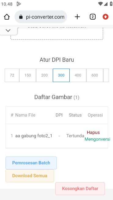 Cara Mengubah Resolusi Foto Menjadi 300 dpi di Hp Online Tanpa Aplikasi