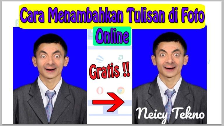 Cara Menambahkan Tulisan di Foto Online