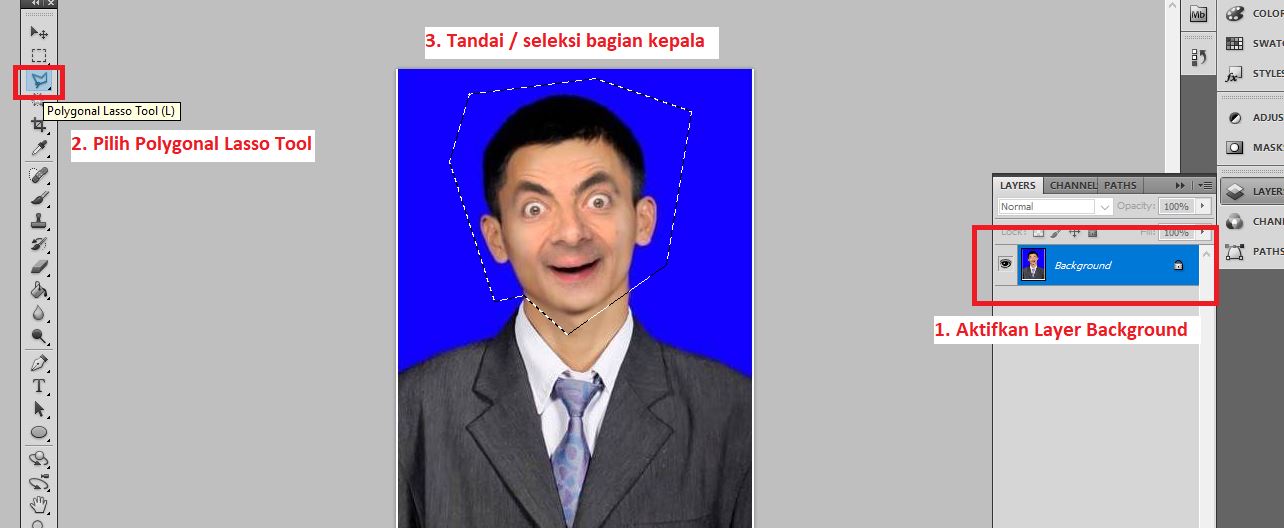 Cara Meluruskan Foto Bagian Kepala yang Miring di Photoshop Terbaru