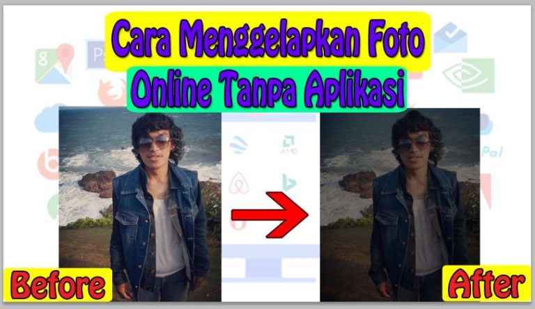 Cara Menggelapkan Foto Online Tanpa Aplikasi