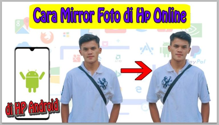 Cara Mirror Foto di Hp Online Tanpa Aplikasi