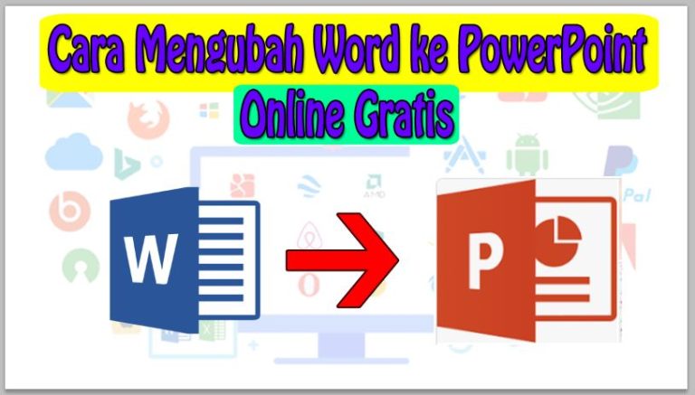 Cara Mengubah Word ke PowerPoint Online Gratis